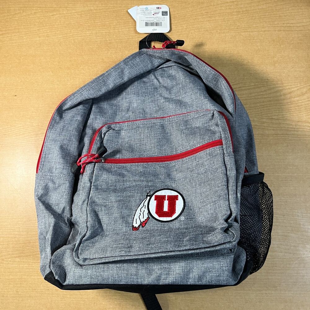 Northwest Utah Utes Gray Backpack - Brand New